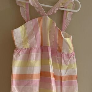 Janie And Jack Fairy Tale Rainbow Maxi Dress — Size 7